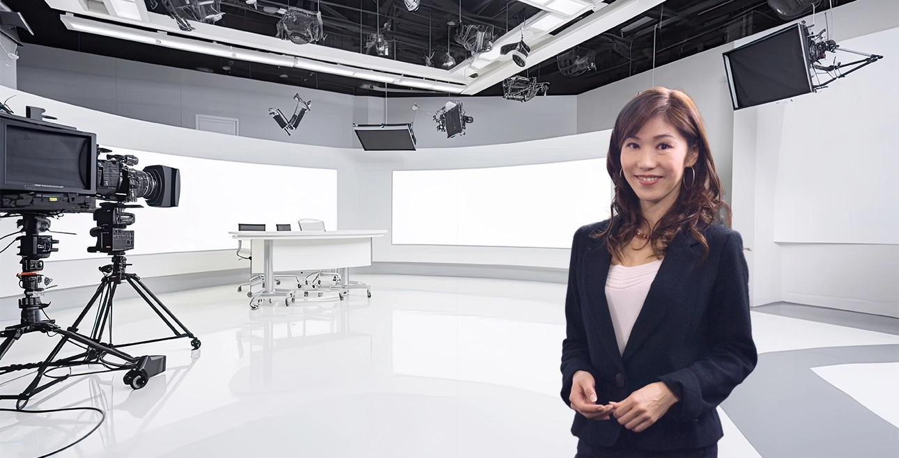 Yuko Fukushima bilingual moderator main visual